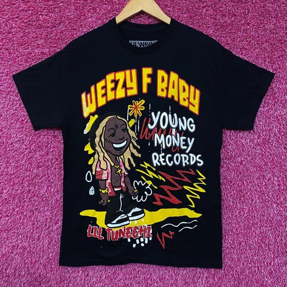 Lil Wayne Real G's Weezy F Baby Young Money Records T-Shirt Medium - Picture 1 of 5